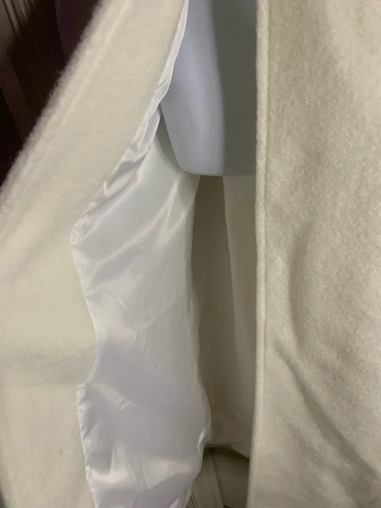 ebossy Women Fashion Notched Lapel Open Front Maxi Long Trench Coat - Picture 7 of 12